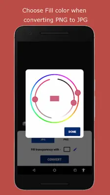 JPEG / PNG Image File Converte android App screenshot 2